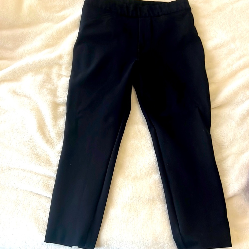 Spanx: The Perfect Pant, Ankle backseam skinny. Size M petite